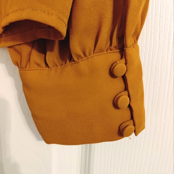 Mango Button Down Blouse - Picture 5 of 5